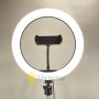Кільцева LED лампа 26 см Ring Fill Light з тримачем для телефону лампа для селфі (1012-01)