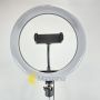 Кільцева LED лампа 26 см Ring Fill Light з тримачем для телефону лампа для селфі (1012-01)