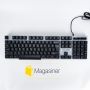  Игровой проводный комплект клавиатура и мышка Jedel GK100 геймерский комплект черный c RGB подсветкой
