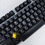  Игровой проводный комплект клавиатура и мышка Jedel GK100 геймерский комплект черный c RGB подсветкой