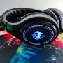  Игровой проводный комплект 4в1 клавиатура мышка наушники коврик Combo Gamer K01 геймерский комплект c RGB подсветкой