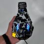 Игровые наушники Ovleng GT95 с микрофоном и подсветкой геймерские наушники