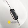 Беспроводная компьютерная мышка Meetion 1600DPI блютуз мышь для компьютера ноутбука пк белая