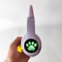 Бездротові навушники Bluetooth Cat STN-28 Котячі вушка Гарнітура з мікрофоном FM радіо + AUX, підсвічування (Фіолетові)