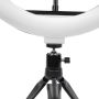 Кільцева лампа 26 см Ring Fill Light з триногою кільцевою лампою для селфі лампа для тик струму (1012-1)