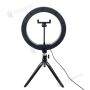 Кільцева лампа 26 см Ring Fill Light з триногою кільцевою лампою для селфі лампа для тик струму (1012-1)