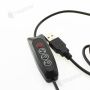 Кільцева лампа Тримач для телефону на прищіпці+підсвічування Stream -Professional Live (926-1)