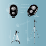 Штатив трипод Tripod 330A для телефону та камери 132 см з чохлом + bluetooth кнопка (940-1)