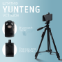 Штатив телескопічний для телефону камери фотоапарата з пультом Bluetooth Yunteng VCT-5208 (2651)
