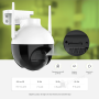 Вулична IP-камера відеоспостереження СAD N6 iCSee Wifi 4Мп (2483)
