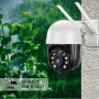 Вулична IP-камера відеоспостереження WiFi N3 (А8) - 4mp - ICSEE ЧОРНА (2776)