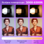 Професійне відеосвітло LED LIGHT RL-900 35W зі штативом 2.1 м і пультом керування (2696-1)