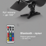 Світлодіодний прожектор JSL-216 зі спрямованим потоком світла та RGB-режимами зі штативом 2,1 м (2742-1)