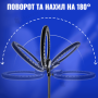 Кільцева лампа 56 см LJJ-22 потужністю 70W зі штативом на 2.1 метр (2477-1)