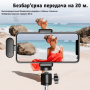 Бездротовий мікрофон Veron M8-L Lighting для телефона c кейсом зарядки (2724)