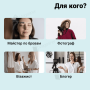 Професійна кільцева лампа HQ 21N 52 см 72W зі штативом на 2.1 метр (1301-1)