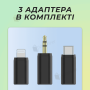 Професійні мікрофони петличка Boya A2 з адаптером і перехідниками Type-C Lightning 3.5mm (2871)
