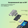 Бездротовий мікрофон петличка LUX100 WM1-T-c з адаптером Type-C і з кейсом (2883)