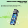 Бездротовий мікрофон петличка LUX100 WM1-L з адаптером Lightning і з кейсом (2882)