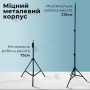 Посилений штатив LUX100 RT-2 висотою 2.1 м із гвинтом 1/4" для смартфона, камери, відеосвітла (2875)
