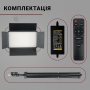 Студійне відеосвітло LED LIGHT E900 40W зі штативом 2.1 м і пультом ДУ (2631-1)