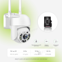 Вулична поворотна WI-FI IP-камера відеоспостереження YH-Q03S YCC365 plus 2 Мп (2398)