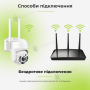 Вулична поворотна WI-FI IP-камера відеоспостереження YH-Q03S YCC365 plus 2 Мп (2398)