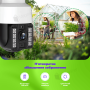 Вулична поворотна WI-FI IP-камера відеоспостереження IP WiFi Q15 v380 3 Мп з віддаленим доступом (2941)