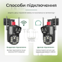 Вулична поворотна WI-FI IP-камера відеоспостереження IP WiFi А28 4 Мп v380 з віддаленим доступом (2943)