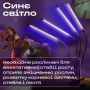 Фітолампа повного спектра USB з 4 лампами на прищіпці з таймером і USB (2992)