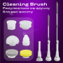 Комплект для прибирання щітка 360 градусів електрична Cleaning brush + електрощітка 5 в 1 USB MAGIC BRUSH