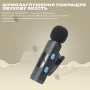 Професійний бездротовий мікрофон Boya BY-V10 петличка з адаптером Type-C (2684-1)
