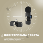 Професійний бездротовий мікрофон BY-V1 петличка з адаптером Lightning (2684)