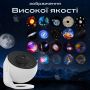 Нічник-проектор зоряного неба Galaxy Projector для домашнього планетарію 12 галактик - Рожевий (3093-3)