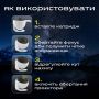 Нічник-проектор зоряного неба Galaxy Projector для домашнього планетарію 12 галактик - Рожевий (3093-3)