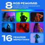 Портативне відеосвітло RGB для фото- та відеозйомки, накамерне світло з прищіпкою (3414)