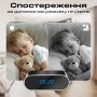 Настільний годинник з камерою відеоспостереження WiFi на акумуляторі (3353)