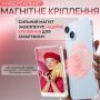 Селфі-монітор на магніті для телефону з кріпленням MagSafe - Білий (3430-1)