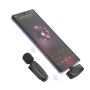 Бездротовий мікрофон петличка Veron M18-C Type C для запису звуку на телефон, iphone (3506)