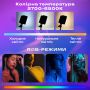 Штатив для телефону 180 см з відеоосвітленням RGB і бездротовим петличним мікрофоном (3509)