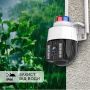 Набір 2 шт. Вулична поворотна Wi-Fi IP-камера відеоспостереження IP WiFi Q15 v380 3 Мп з віддаленим доступом (2941-2)
