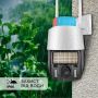 Набір 2 шт. Вулична поворотна WI-FI IP-камера відеоспостереження IP WiFi Q18 v380 3 Мп з віддаленим доступом (2942)