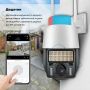 Набір 2 шт. Вулична поворотна WI-FI IP-камера відеоспостереження IP WiFi Q18 v380 3 Мп з віддаленим доступом (2942)
