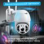 Набір 2 шт. Вулична поворотна WI-FI IP-камера відеоспостереження IP WiFi А6 2 Мп з віддаленим доступом (3604-2)