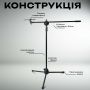 Штатив-журавель для предметної зйомки 190 см з відеосвітлом RL-24 95W (3621)