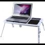 Подставка столик E-Table LD09 раскладной трансформер для ноутбука с 2 USB кулерами охлаждения E-Table LD09
