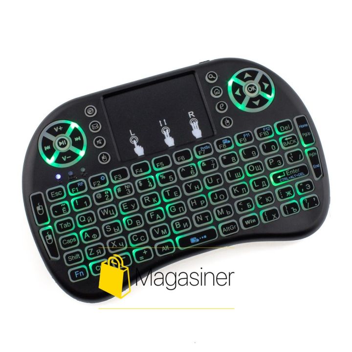 Клавиатура беспроводная Protech Mini Keyboard UKC с подсветкой (111-tg)
