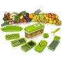 Многофункциональная ручная кухонная овощерезка мультислайсер измельчитель Nicer Dicer Plus с контейнером 