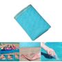 Пляжная подстилка покрывало анти-песок Sand Free Beach Mat для моря и пикника Blue