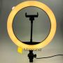 Селфі кільце (кільцеве світло) Ring Fill Light 26 см зі штативом 2м для блогера / селфі / фотографа / візажиста (1238-tg)